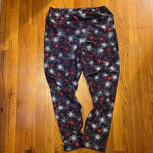 Women’s Leggings - Firework Pattern.